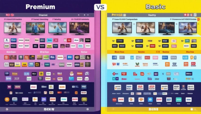 Unlocking Entertainment: The Key Differences Between Premium and Basic IPTV Plans